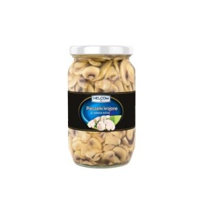 Pievagrybiai konservuoti, pjaustyti HELCOM, 750 g / 400 g